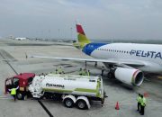 Pertamina Salurkan Perdana SAF Minyak Jelantah, Dukung Target Nol Emisi