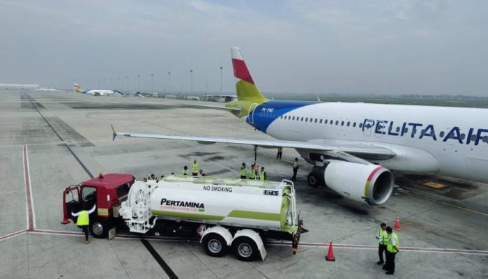 Pertamina Salurkan Perdana SAF Minyak Jelantah, Dukung Target Nol Emisi