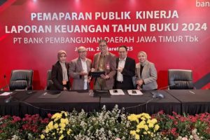 Bank Jatim cetak laba bersih Rp1,28 triliun di 2024
