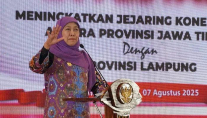 Gubernur Khofifah Pimpin Misi Dagang Jatim, Hasilkan Transaksi Terbesar ke Lampung