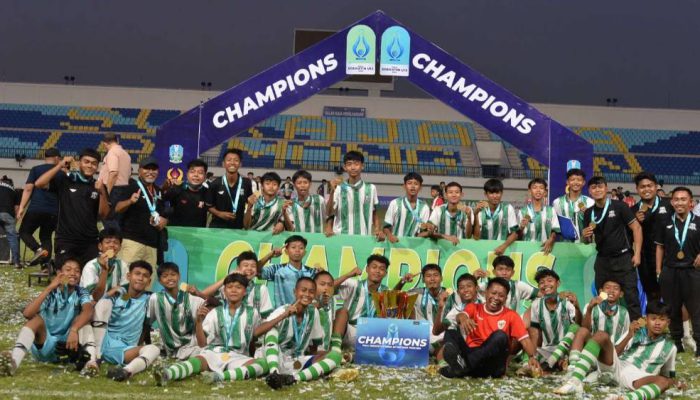 Deltras FC U-15 Pertahankan Gelar Juara Piala Soeratin Jatim 2025