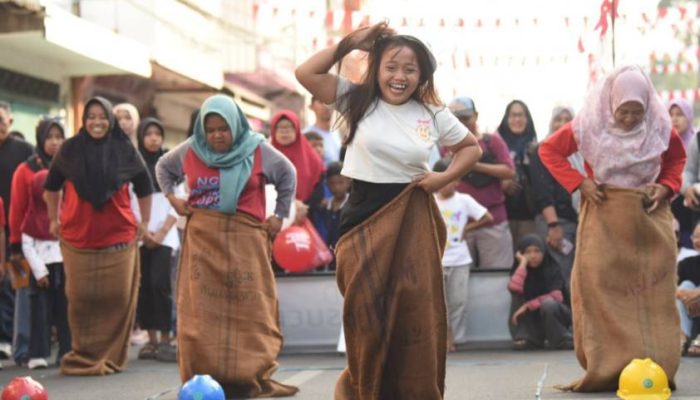 Lomba Agustusan Pemkot Kediri Semarakkan CFD Jalan Dhoho