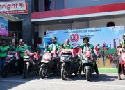 Pertamina Patra Niaga Jatimbalinus Meriahkan HUT RI ke-80 di SPBU Sutomo Surabaya