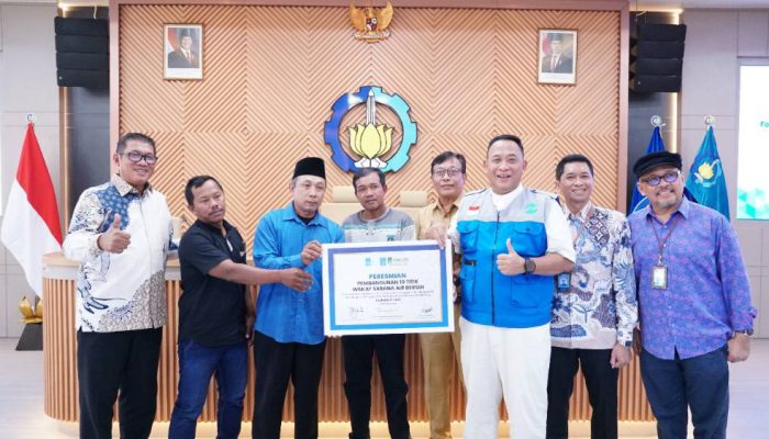ITS dan Alumni Bangun 10 Sumur Wakaf untuk Akses Air Bersih