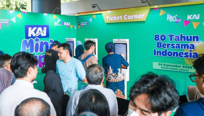 KAI Catat Penjualan 7.280 Tiket Promo dalam Sehari Lewat Mini Expo di 11 Stasiun