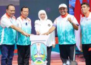 Khofifah Buka Kick Off Haornas ke-42 Lewat Jatim Sport Festival di Unesa
