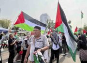 Aksi Solidaritas di Jakarta Kecam Pembajakan Israel terhadap Aktivis Global Sumud Flotilla
