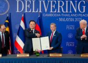 Thailand dan Kamboja Resmi Hentikan Bentrokan Lewat Gencatan Senjata