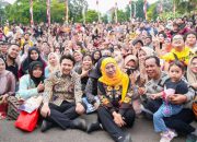 Antusias Warga Jatim Sambut Valen D’Academy di Grahadi