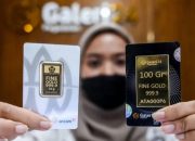 Harga Emas UBS Turun, Galeri24 Masih Stabil di Pegadaian