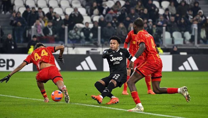 Juventus Ditahan Imbang Lecce 1-1 di Allianz Stadium