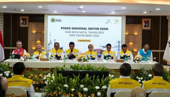 Posko Nasional Sektor ESDM Tutup, Pasokan Energi Nataru 2025–2026 Aman