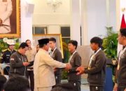 Presiden Prabowo Serahkan Bonus Rp465,25 Miliar kepada Atlet SEA Games 2025