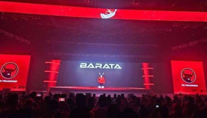 PDIP Luncurkan Logo Banteng Baru Bernama Barata di HUT ke-53