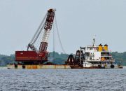 Operasi Pengangkatan Bangkai KMP Tunu Pratama Jaya Dimulai di Perairan Selat Bali