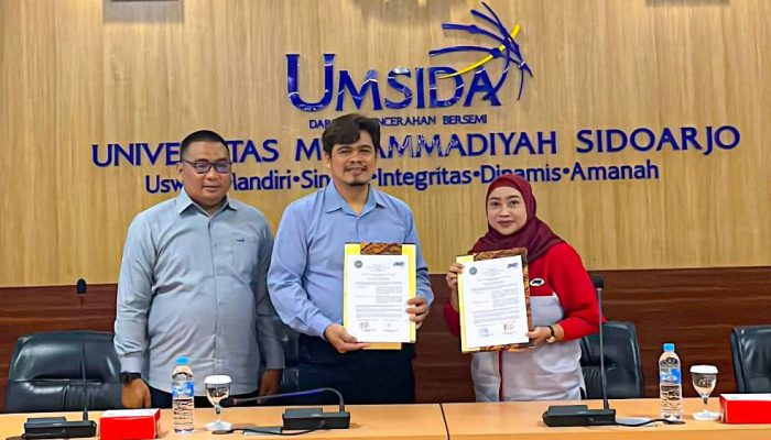 Awali 2026, JNE Jalin Kerja Sama Strategis dengan Dua Universitas di Sidoarjo