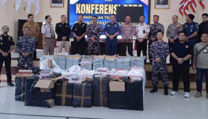 Penyelundupan Rokok Senilai Rp875 Juta Digagalkan di Pelabuhan Lembar