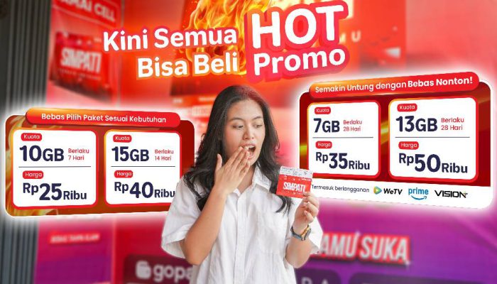 Manjakan Pelanggan Jatim, Telkomsel Tawarkan Paket Hot Promo 10GB Hanya Rp25 Ribu