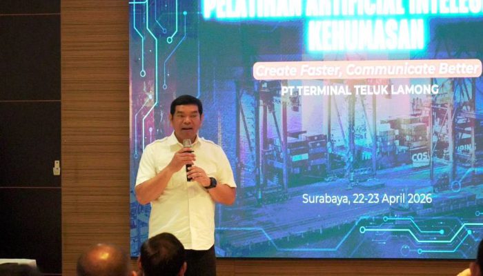 Transformasi Digital Pelabuhan, Terminal Teluk Lamong Perkuat Humas Lewat Teknologi AI