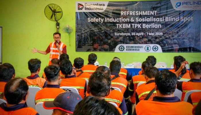 TPK Berlian dan Koperasi TKBM Tanjung Perak Latih 835 Pekerja Perkuat Budaya K3