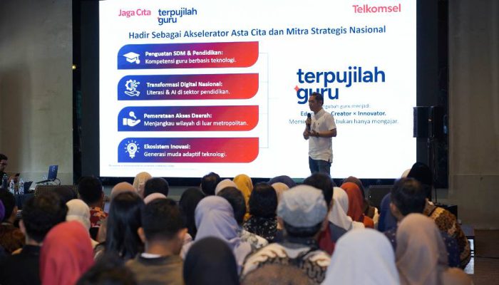 Dukung Transformasi Digital Pendidikan, Telkomsel Sukses Gelar Roadshow Program ‘Terpujilah GURU’ di Surabaya