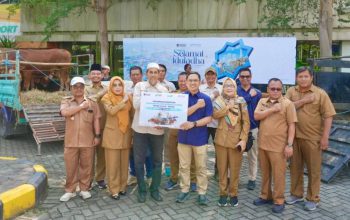 Sambut Idul Adha 1447 H, Terminal Teluk Lamong Salurkan Puluhan Hewan Kurban untuk Masyarakat Ring 1