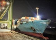 Perkuat Konektivitas ke Tiongkok Selatan, Terminal Teluk Lamong Sambut Kapal Perdana MV WANTAI