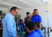 Warga Binaan Lansia di Lapas Banyuwangi Dapat Pemantauan Langsung dari Komda Jatim