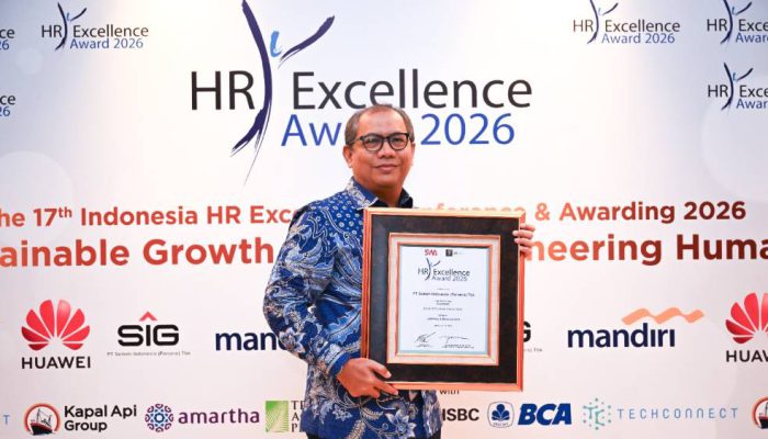 Jadikan SDM Katalis Pertumbuhan Kinerja, SIG Raih Tiga Penghargaan Indonesia HR Excellence 2026.