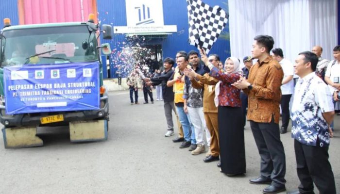 Kemendag Lepas Ekspor Fabrikasi Baja Struktural ke Kanada Senilai Rp3,85 Miliar