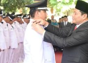 Bupati Sidoarjo Lantik 80 Kepala Desa Terpilih, Ajak Tinggalkan Perbedaan Politik dan Fokus Bangun Desa