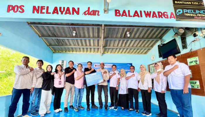Komitmen ESG, Pelindo Terminal Petikemas Benahi Sarana Publik Masyarakat Ring 1 Terminal Teluk Lamong