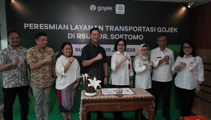 GoCar Resmi Beroperasi di RSUD Dr. Soetomo, Permudah Transportasi Pasien dan Tenaga Kesehatan