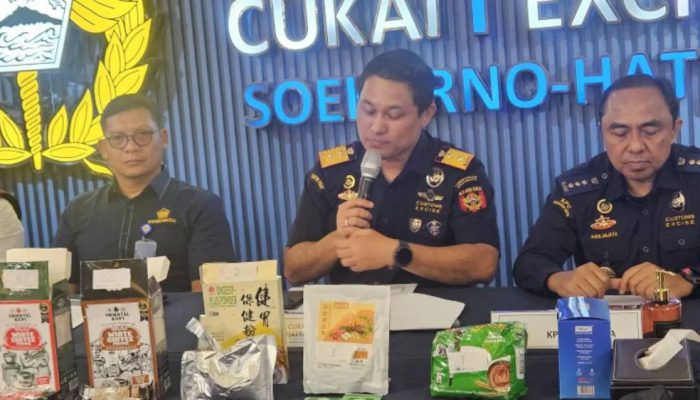 Bea Cukai Soetta Ringkus Tiga WN Malaysia Pembawa Narkoba dari Kinabalu