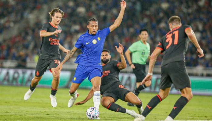 Dua Gol Joao Pedro dan Caicedo Bawa Chelsea Bungkam AC Milan