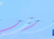 Langit Jakarta Dipenuhi 81 Alutsista TNI dalam Atraksi HUT ke-81 RI