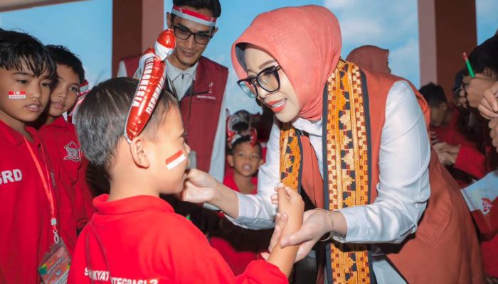Fatma Saifullah Beri Motivasi 401 Siswa SRT 3 Lampung di HUT ke-81 RI
