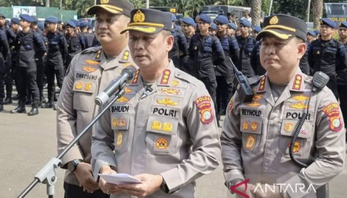 Jelang Aksi DPR, Polisi Pastikan Jakarta Tetap Kondusif