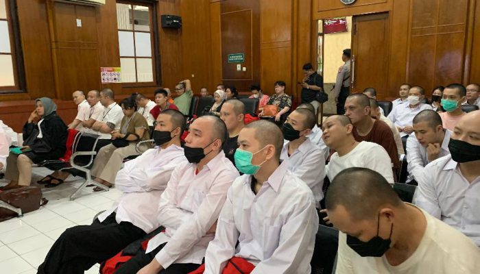 41 WNA Didakwa Terlibat Sindikat Online Scam Lintas Negara di Surabaya