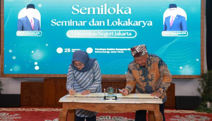 Pemkab Banyuwangi Jalin MoU dengan UNJ, Fokus Tingkatkan Kualitas SDM