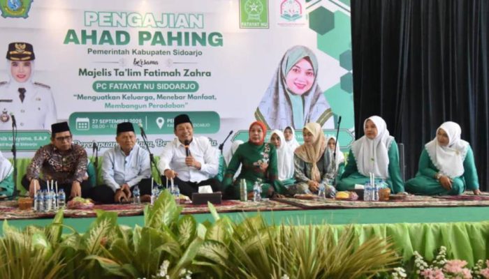 Pemkab Sidoarjo Gandeng Ormas Perkuat Pembangunan, Fatayat NU Diminta Aktif Beri Manfaat