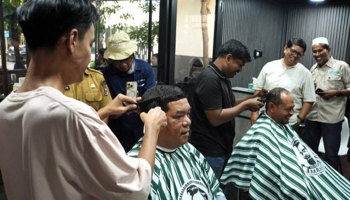 Lewat Lamong Cukur, TTL Tingkatkan Keterampilan dan Ekonomi Warga Ring 1
